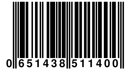 0 651438 511400