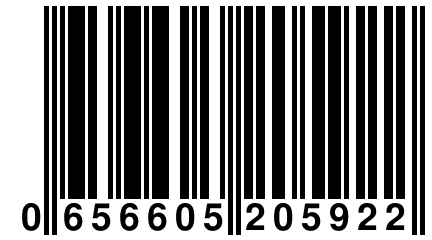 0 656605 205922