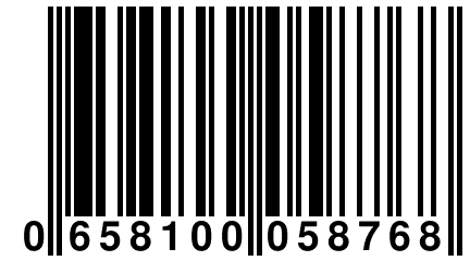 0 658100 058768