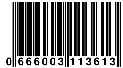 0 666003 113613