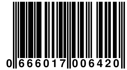 0 666017 006420