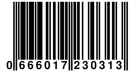 0 666017 230313