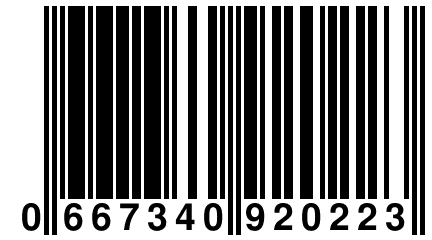 0 667340 920223