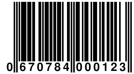 0 670784 000123