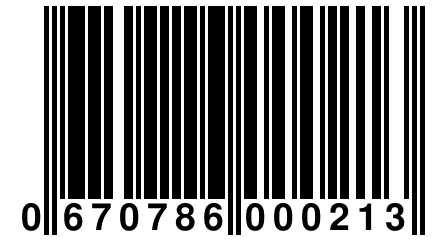 0 670786 000213