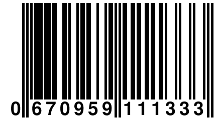 0 670959 111333