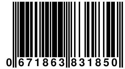 0 671863 831850