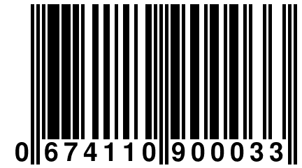 0 674110 900033