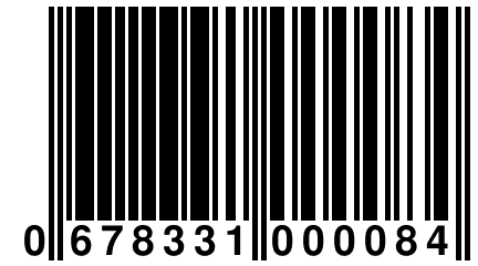 0 678331 000084