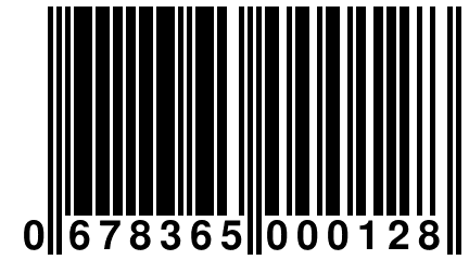 0 678365 000128