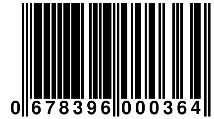 0 678396 000364