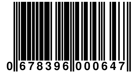 0 678396 000647