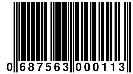 0 687563 000113