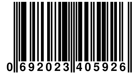 0 692023 405926