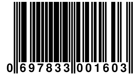 0 697833 001603