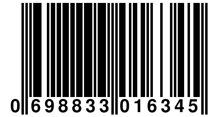 0 698833 016345