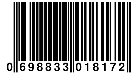 0 698833 018172