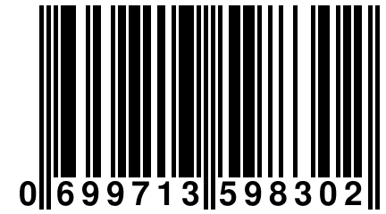 0 699713 598302