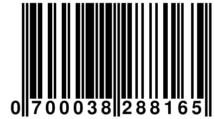 0 700038 288165