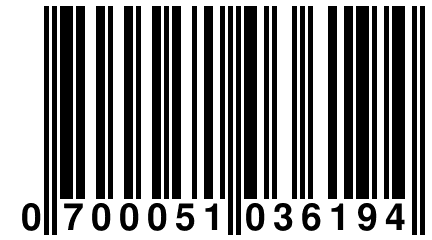 0 700051 036194