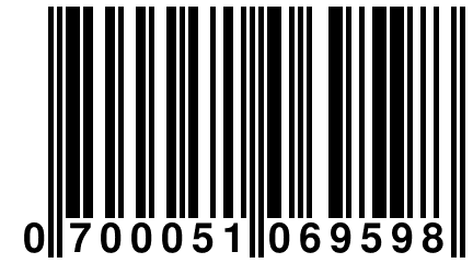 0 700051 069598