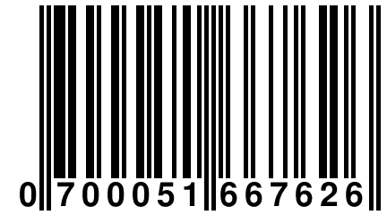 0 700051 667626