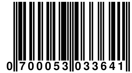 0 700053 033641