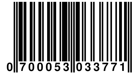 0 700053 033771