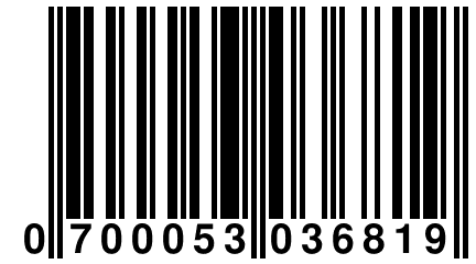 0 700053 036819