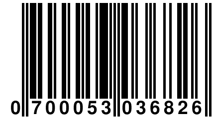 0 700053 036826