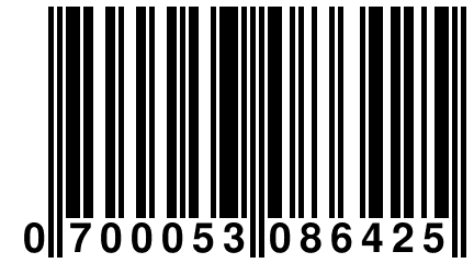 0 700053 086425