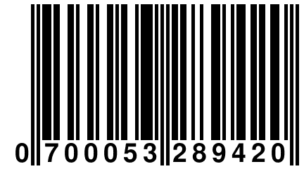 0 700053 289420