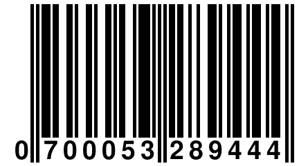 0 700053 289444