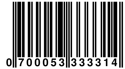 0 700053 333314