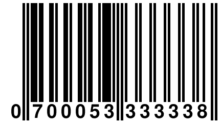 0 700053 333338