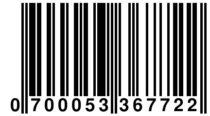 0 700053 367722