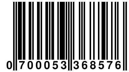 0 700053 368576