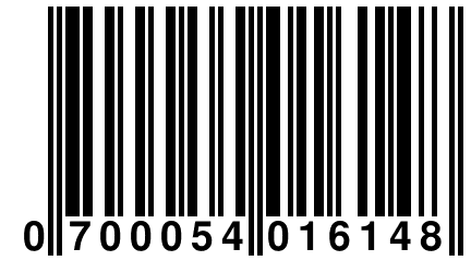 0 700054 016148