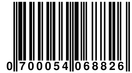 0 700054 068826