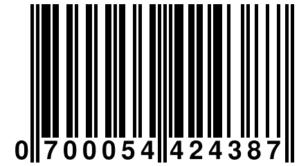 0 700054 424387