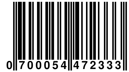 0 700054 472333