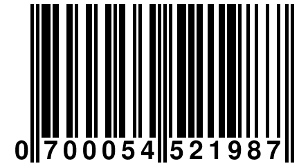 0 700054 521987