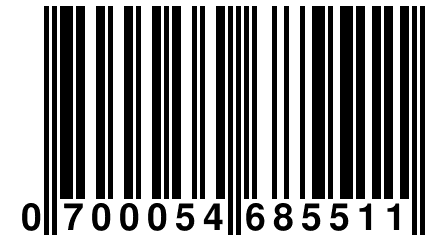 0 700054 685511