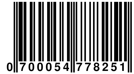 0 700054 778251