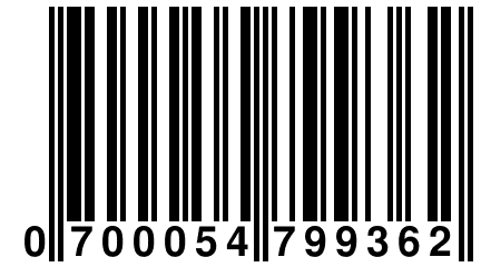 0 700054 799362