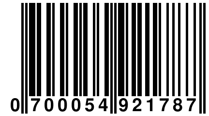 0 700054 921787