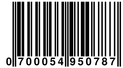 0 700054 950787