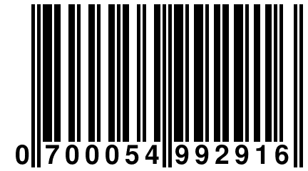 0 700054 992916