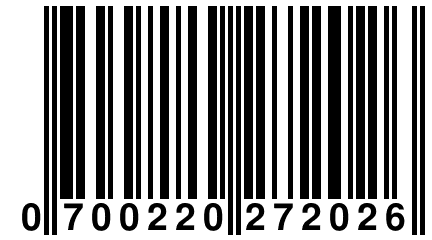 0 700220 272026