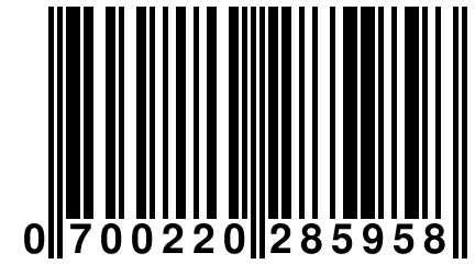 0 700220 285958